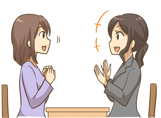 ベテランの正社員がきちんとチャットレディの皆さんをフォローします